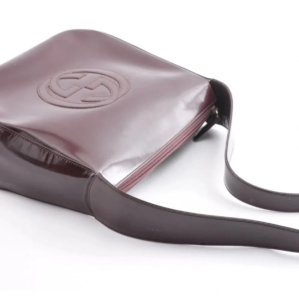 Gucci Iconic Monogrammed Brown Leather Bag - Picture 2 of 9